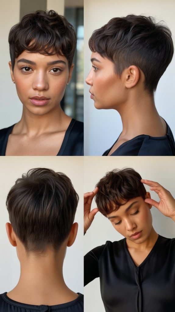  Classic Tapered Pixie Cut