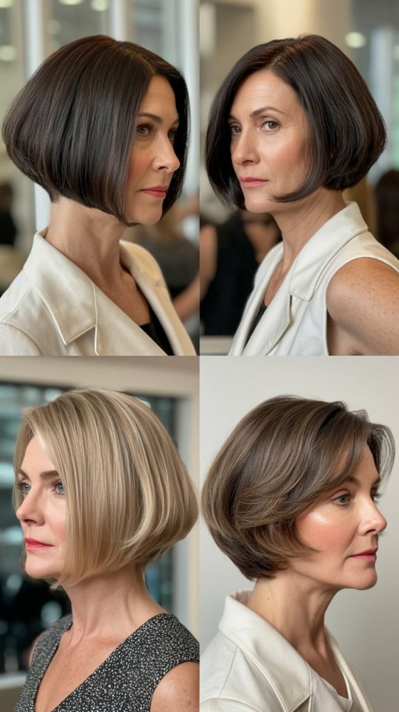 Angular Lob (Long Bob) with Layers