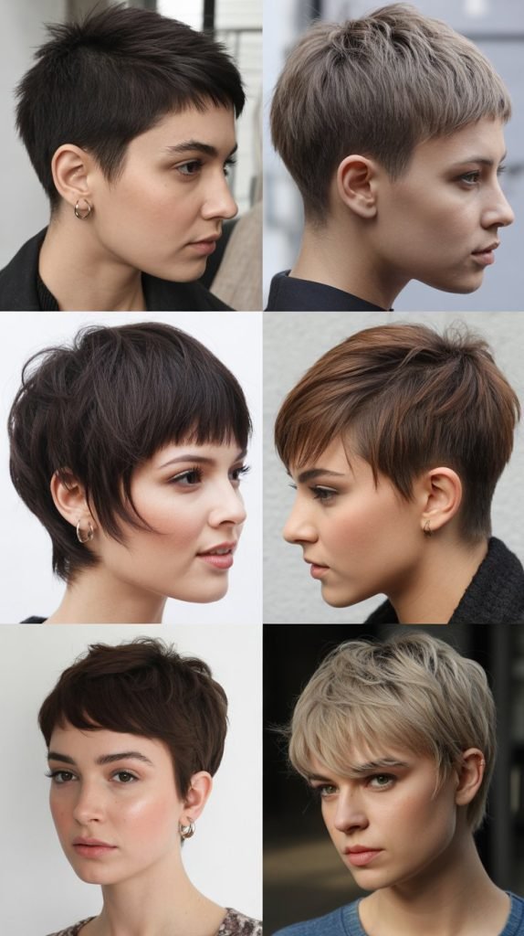 Multi-Tonal Shaggy Pixie