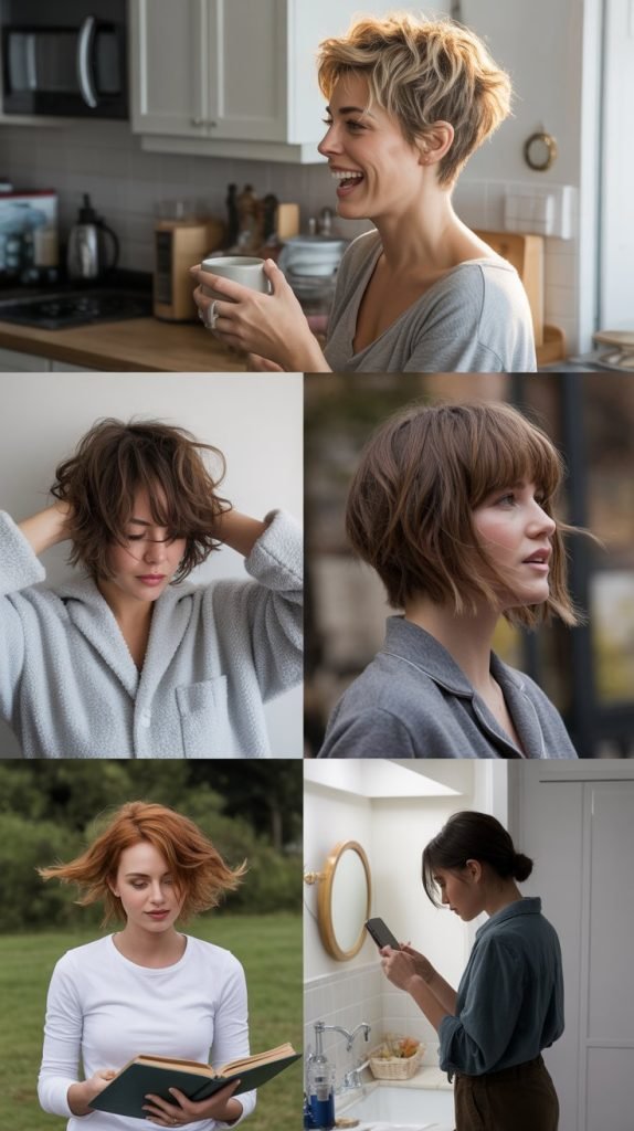  Feathered Shaggy Pixie