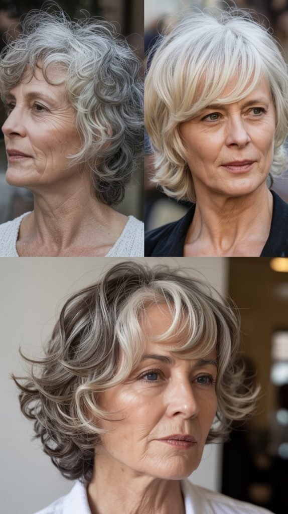 35. Tousled Crop with Messy Texture