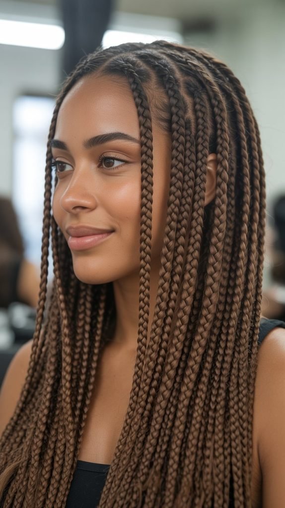 10. Knotless Braids