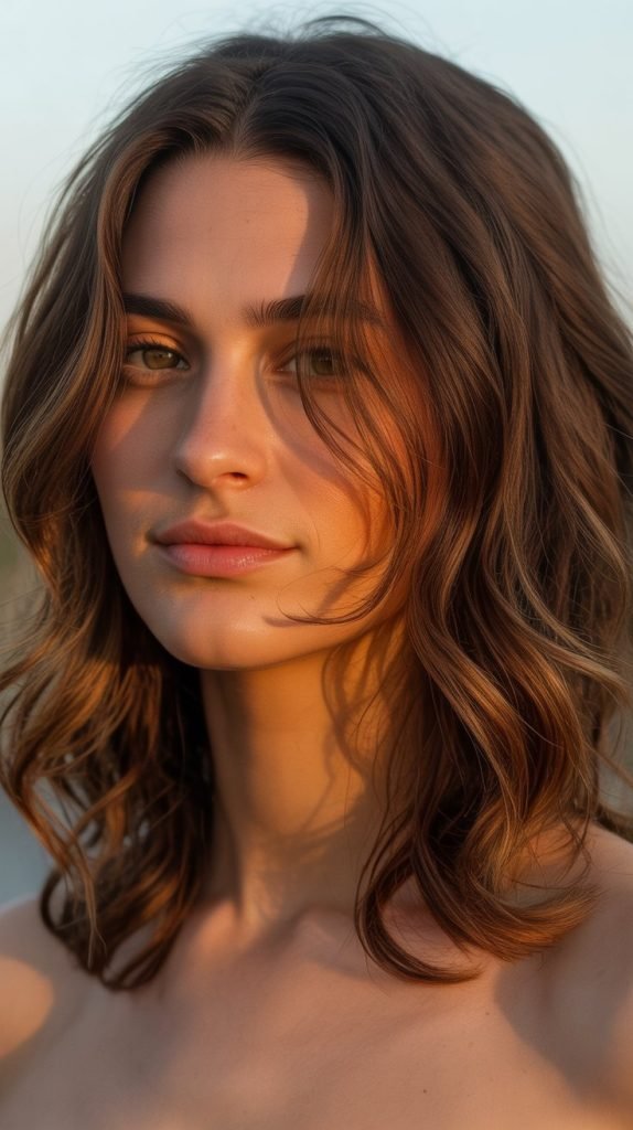 3. Caramel-Kissed Shadows