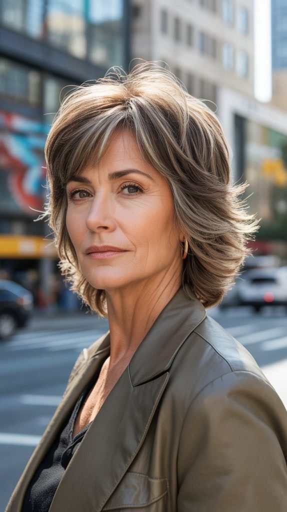 Angled Lob with Graduated Layers