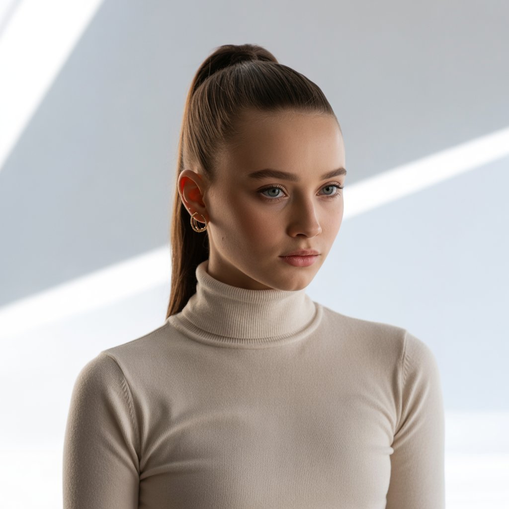 9. Sleek High Ponytail