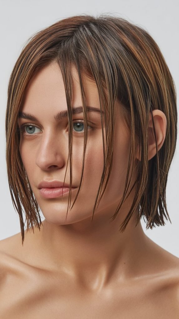 33. The Piecey Razored Bob