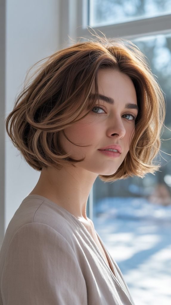 Bob with Wispy Layers