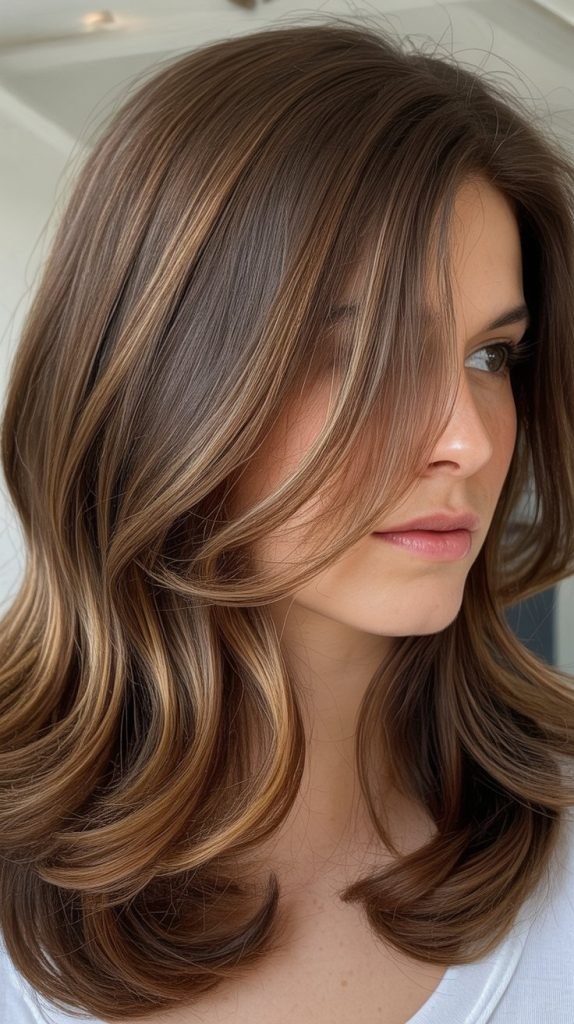  Caramel Highlights for Thin Hair
