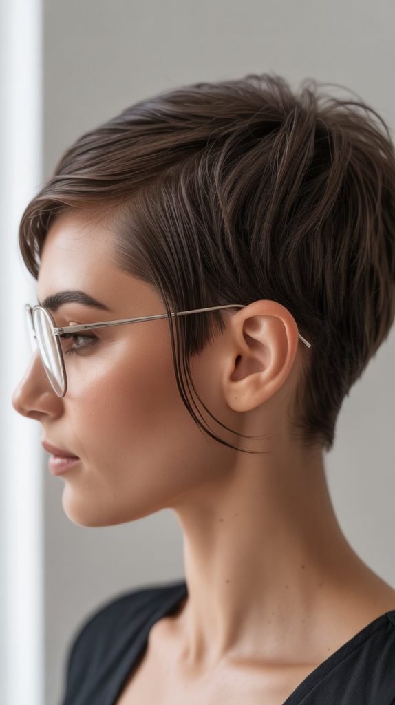 Pixie with Extended Sideburns