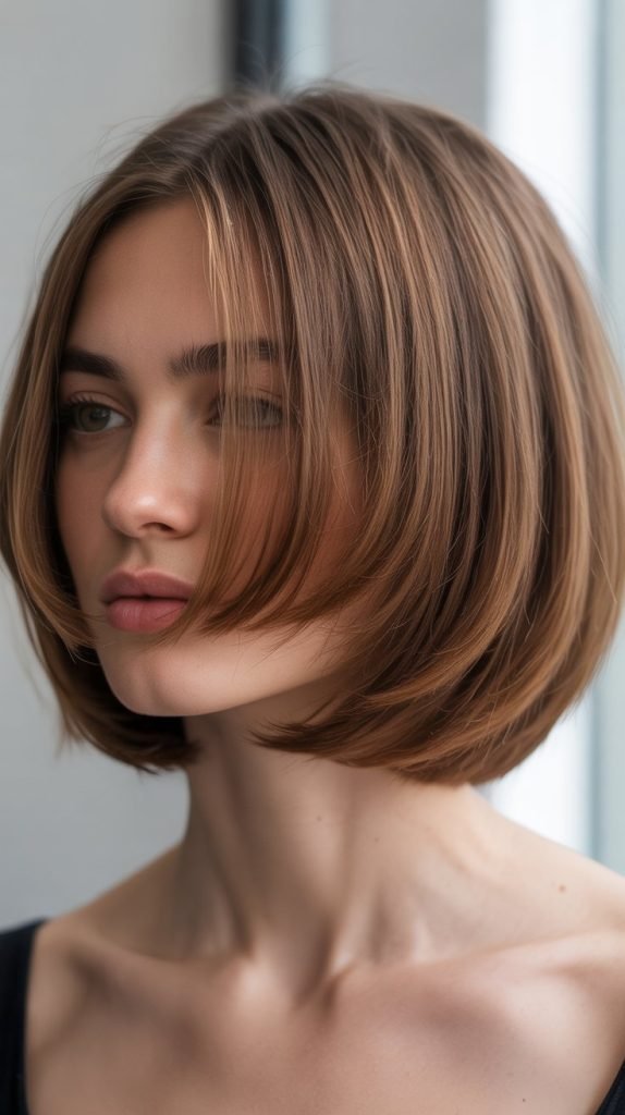 Softly Rounded Stacked Bob