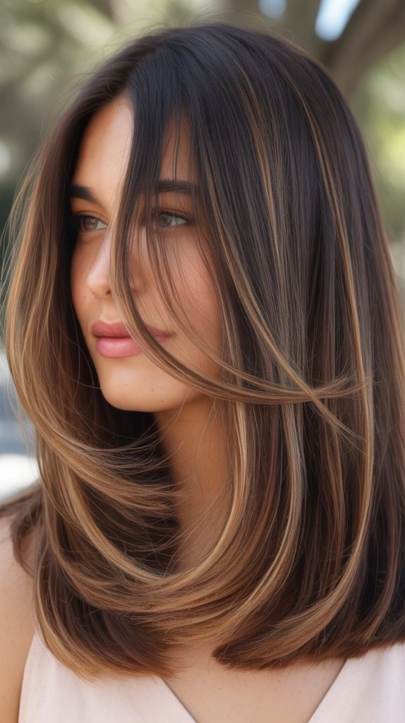 Long Bob with Balayage