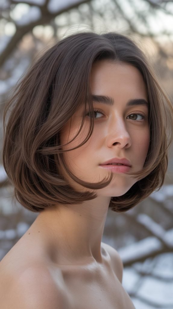  Layered Bob with Face-Framing Pieces