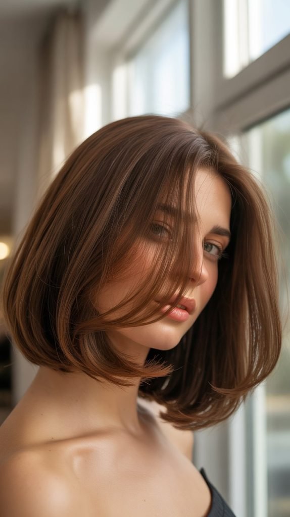 23. Long Bob with Soft Layers