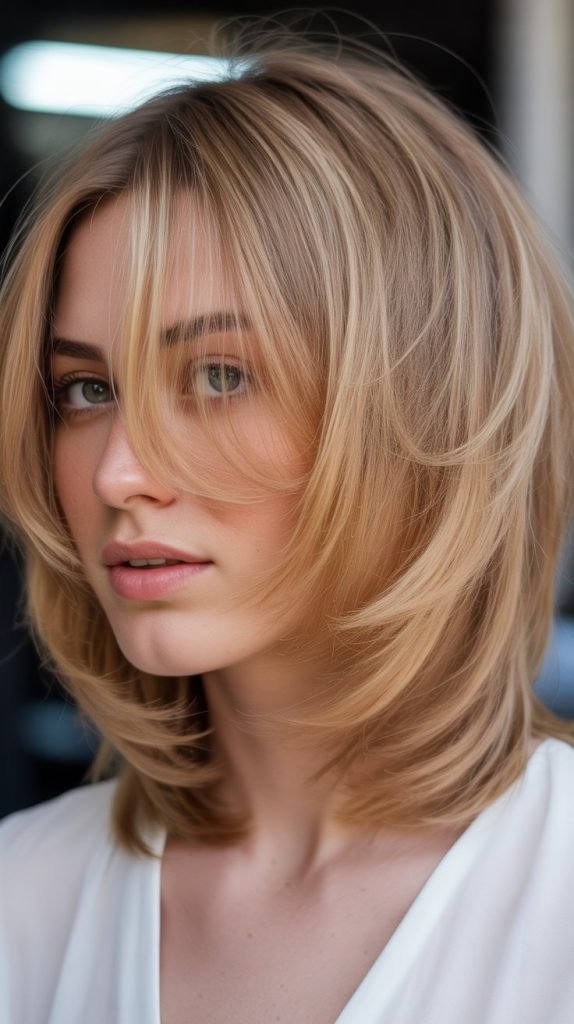 Wispy Stacked Bob with Soft Ends