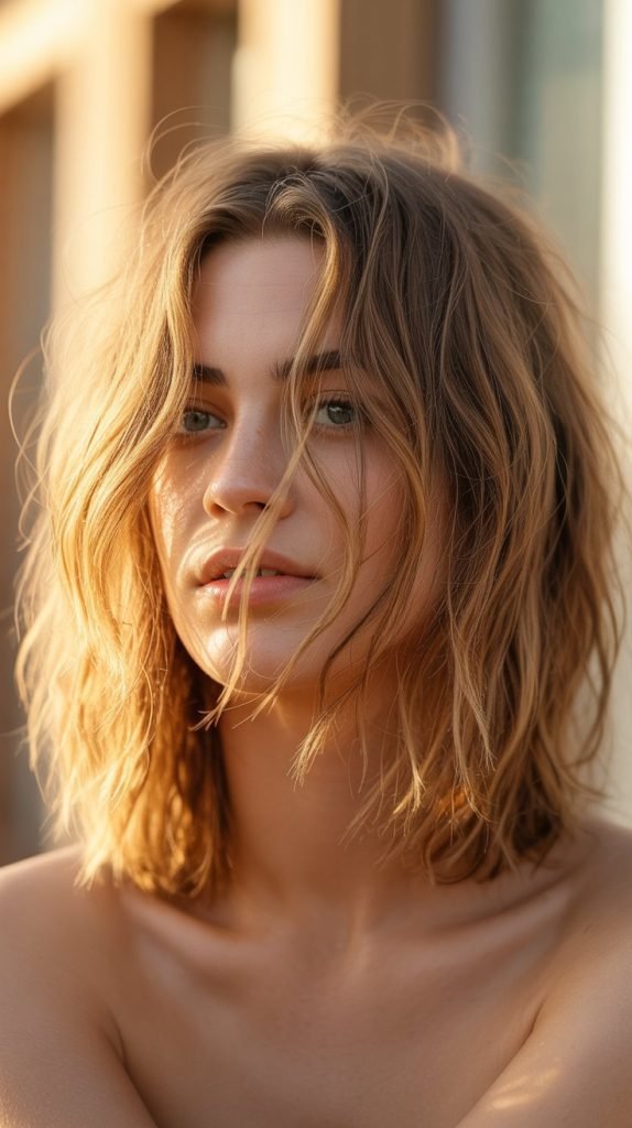 11. Tousled Long Bob