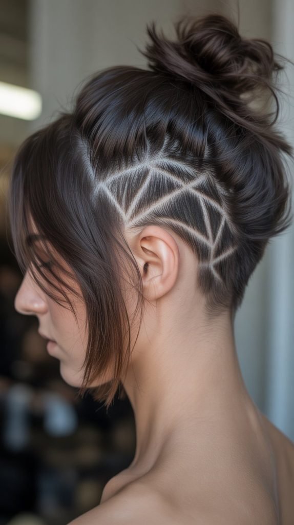 Choppy Bob with Nape Undercut