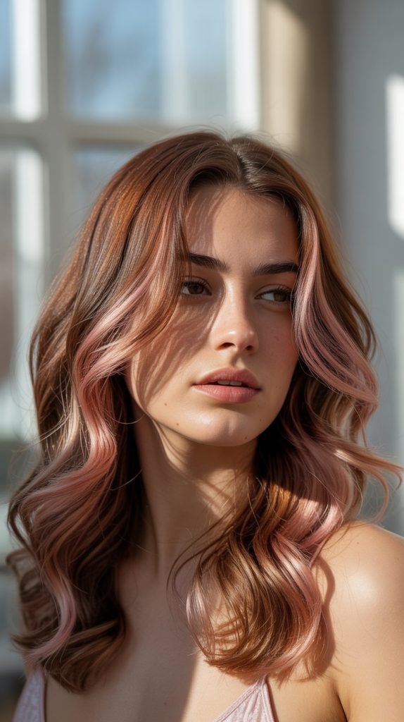 Rose Gold Brunette
