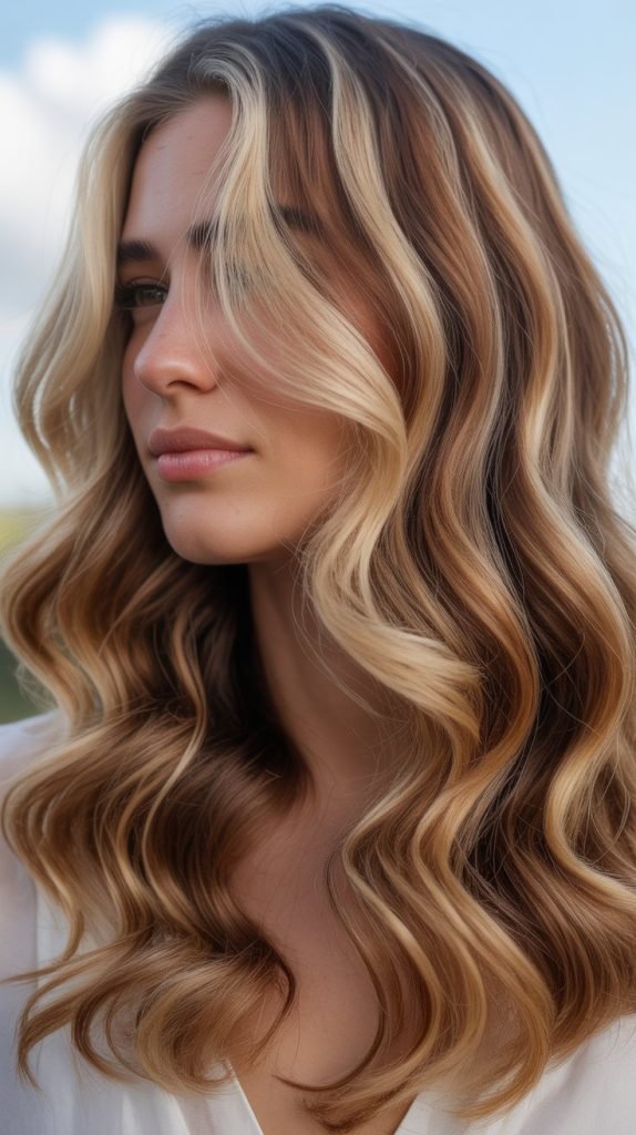  Butter Blonde with Toffee Lowlights