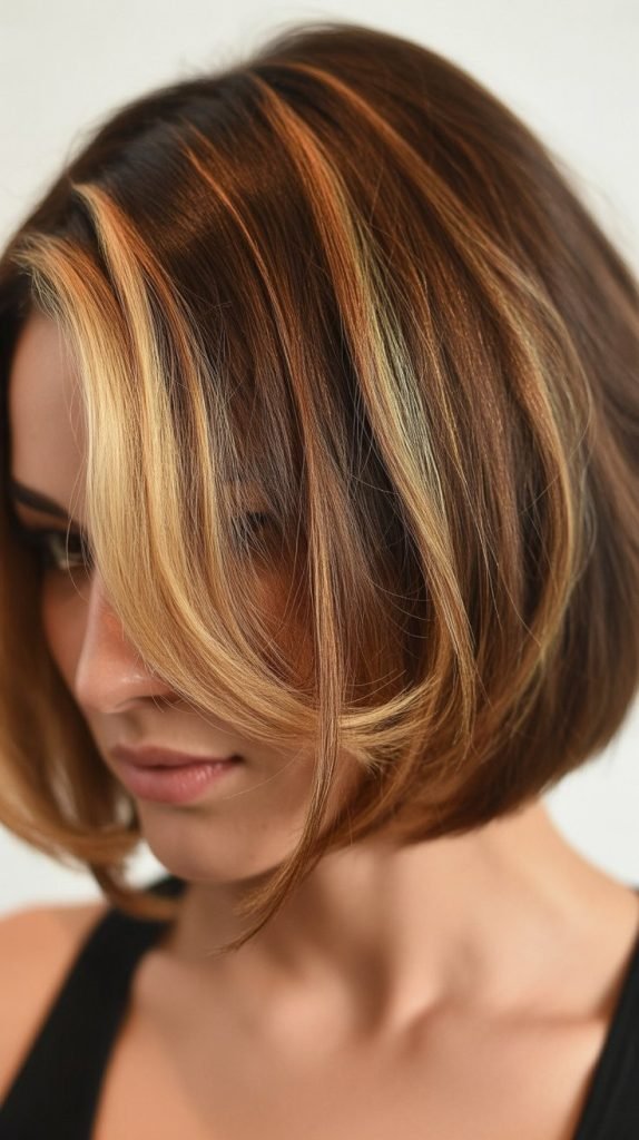 18. Short Hair Dimensional Color