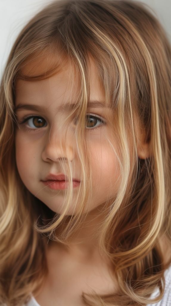 13. Feathered Blonde Highlights