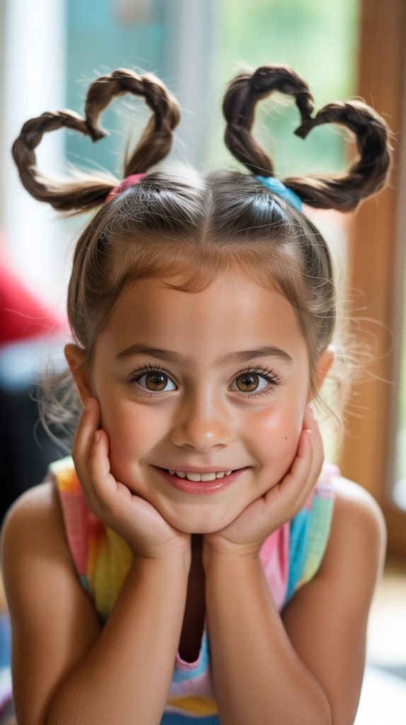 25. Heart-Shaped Buns