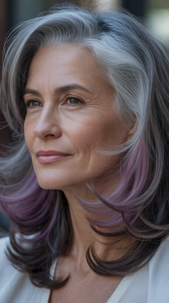 37. Smoky Amethyst Lowlights