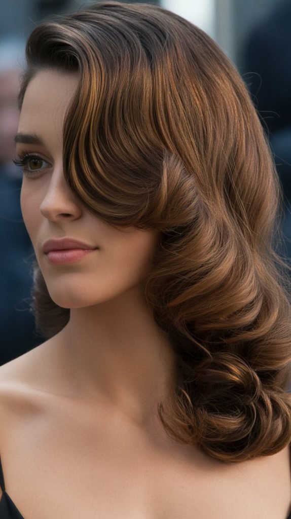 14. Long Bob with Side Part