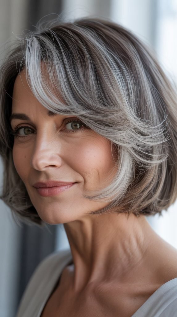 48. Silver Smoke Balayage