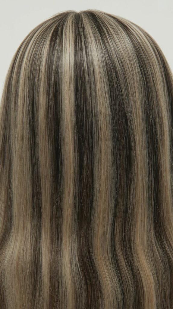 4. Ash Blonde Highlights