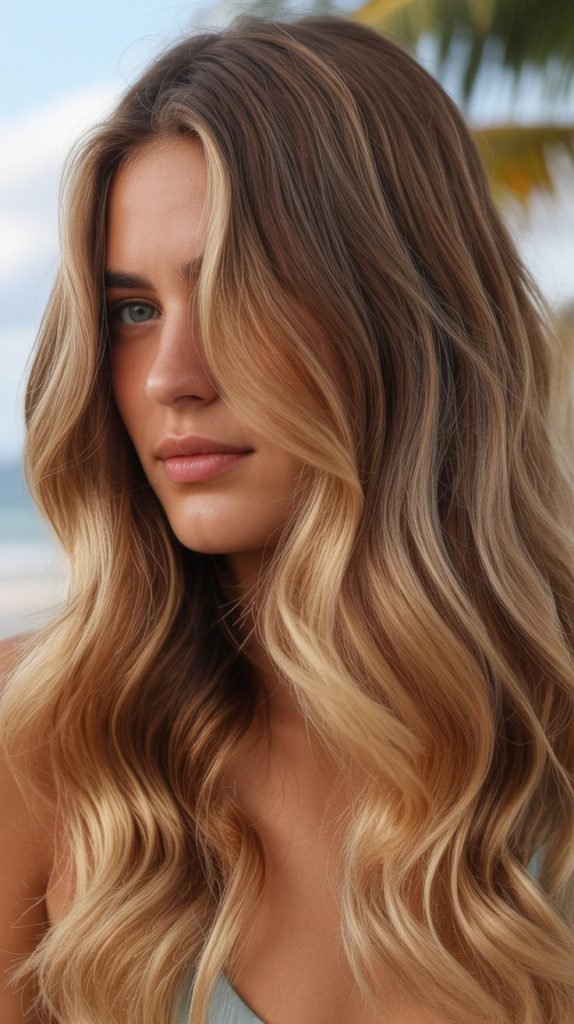 24. Toasted Coconut Balayage
