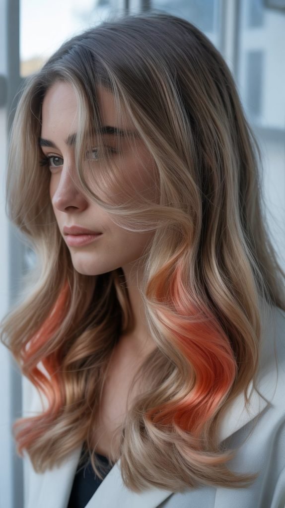 6. Smoky Coral Peekaboos