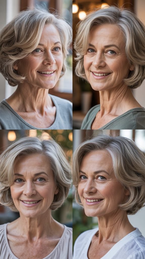 13. Soft Rounded Bob