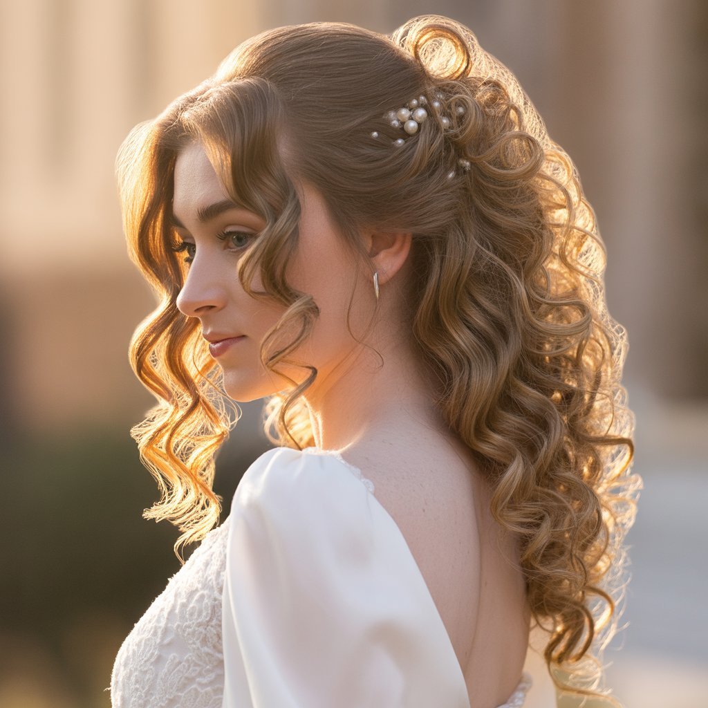 . Romantic Loose Curls with Volume