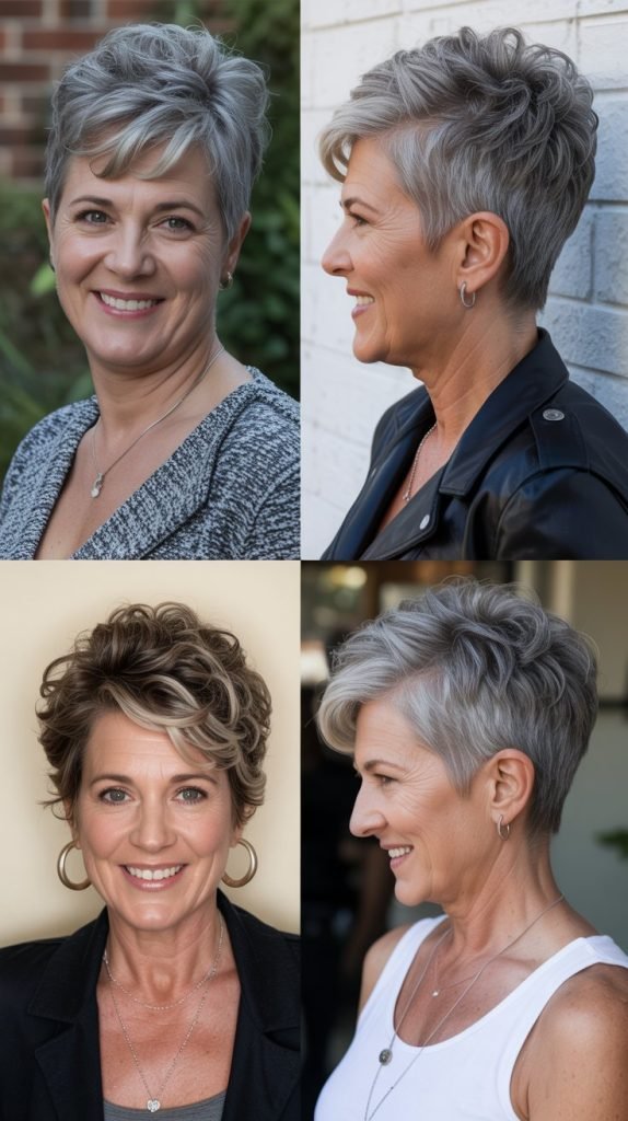 Textured Mohawk Pixie