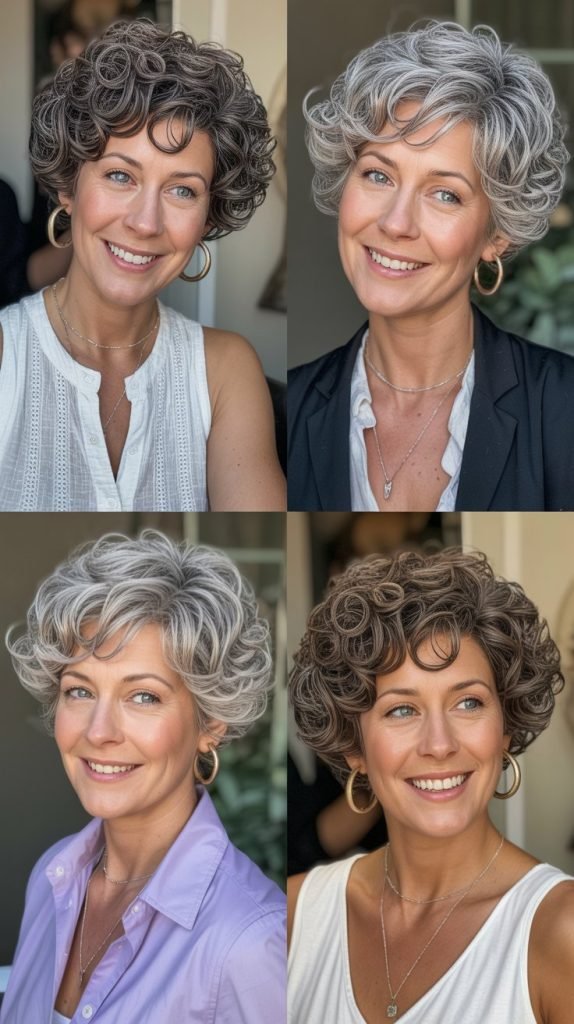 Curly Pixie with Defined Ringlets