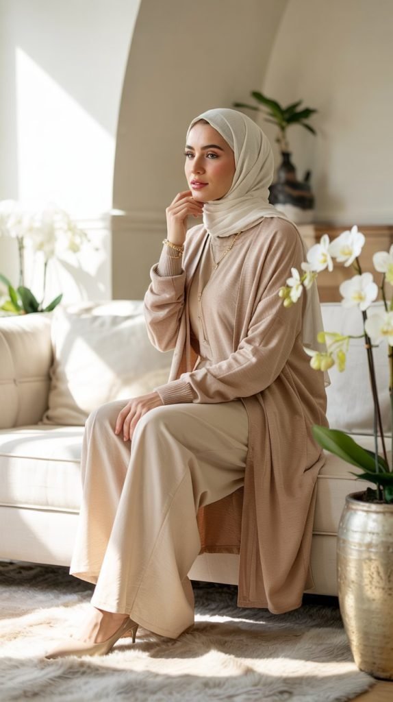  The Luxe Cashmere Set with Palazzo Pants