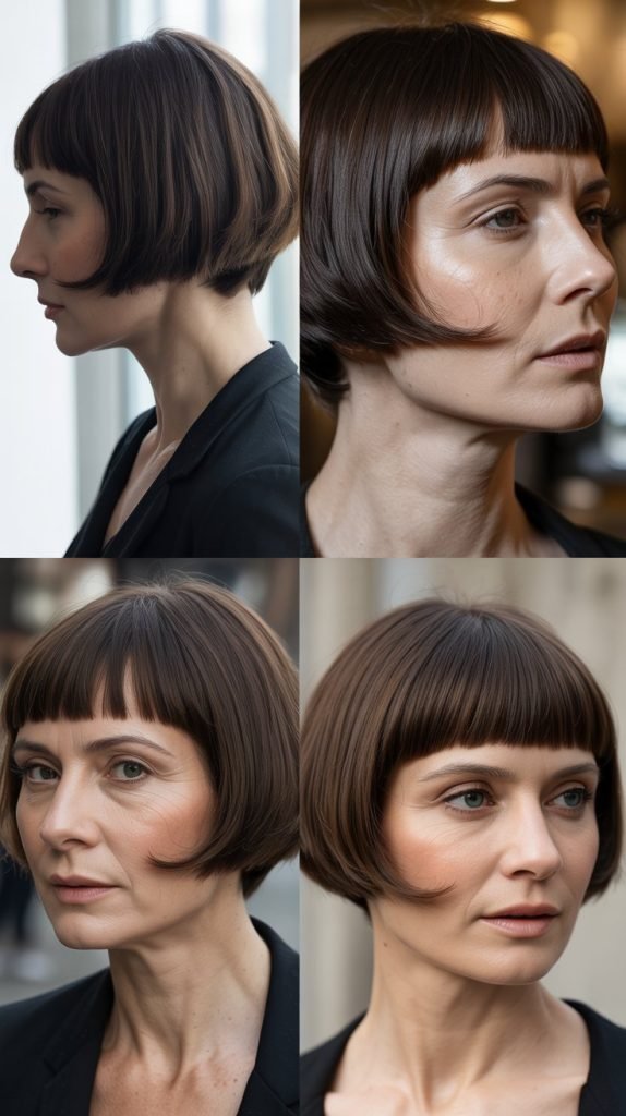 French Bob with Micro Bangs