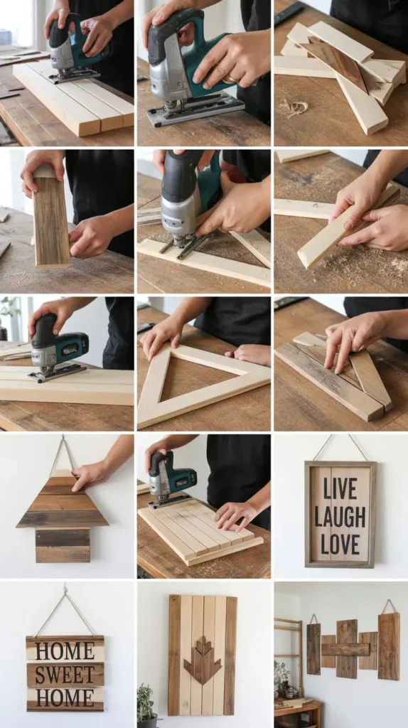 Wooden Wall Art and Decor