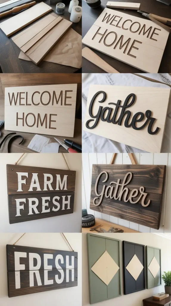 Wooden Signs and Wall Art