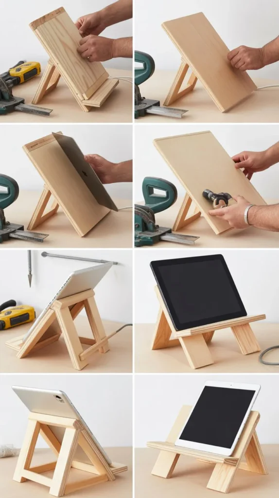 Wooden Tablet Stands