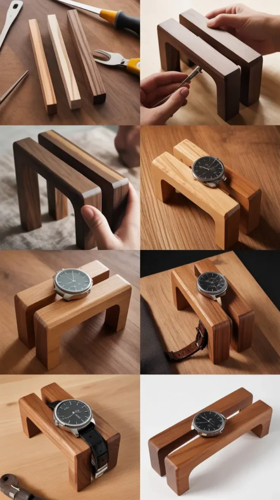 Wooden Watch Stands