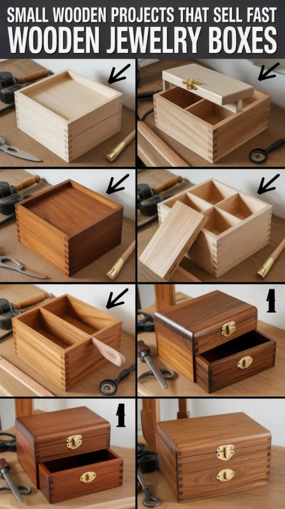Wooden Jewelry Boxes