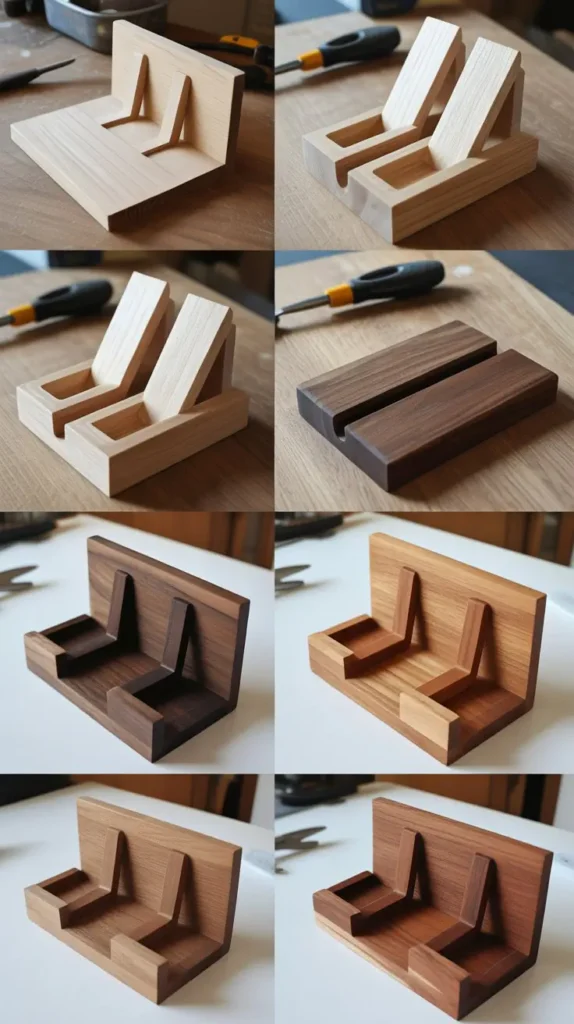 Wooden Business Card Holders