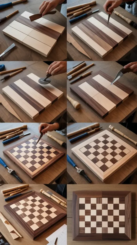 . Wooden Chess Boards