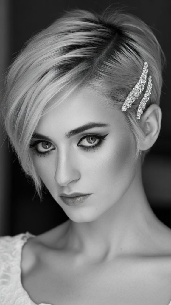 8. Asymmetrical and Side-Swept Looks