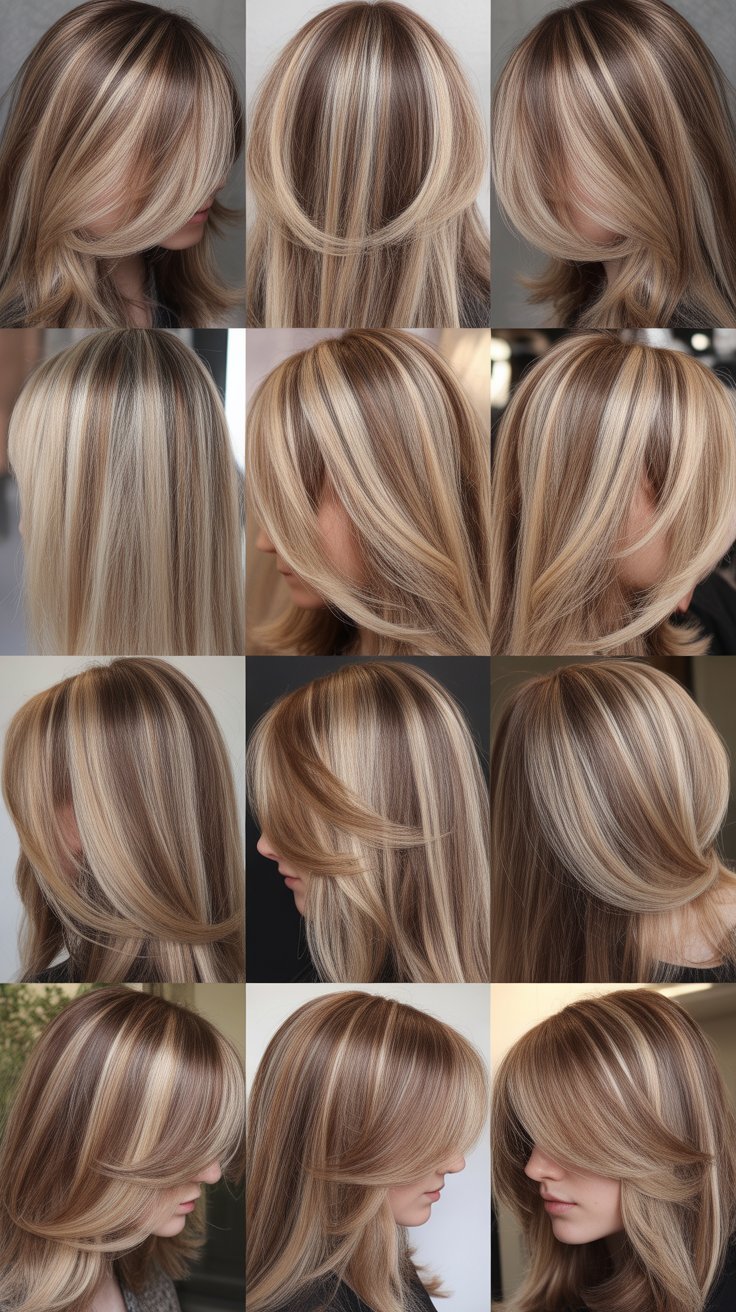 33 Beautiful Blonde Highlights on Light Brown Hair