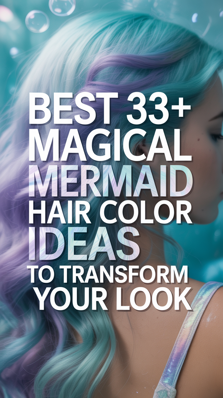Best Magical Mermaid Hair Color Ideas to Transform Your Look