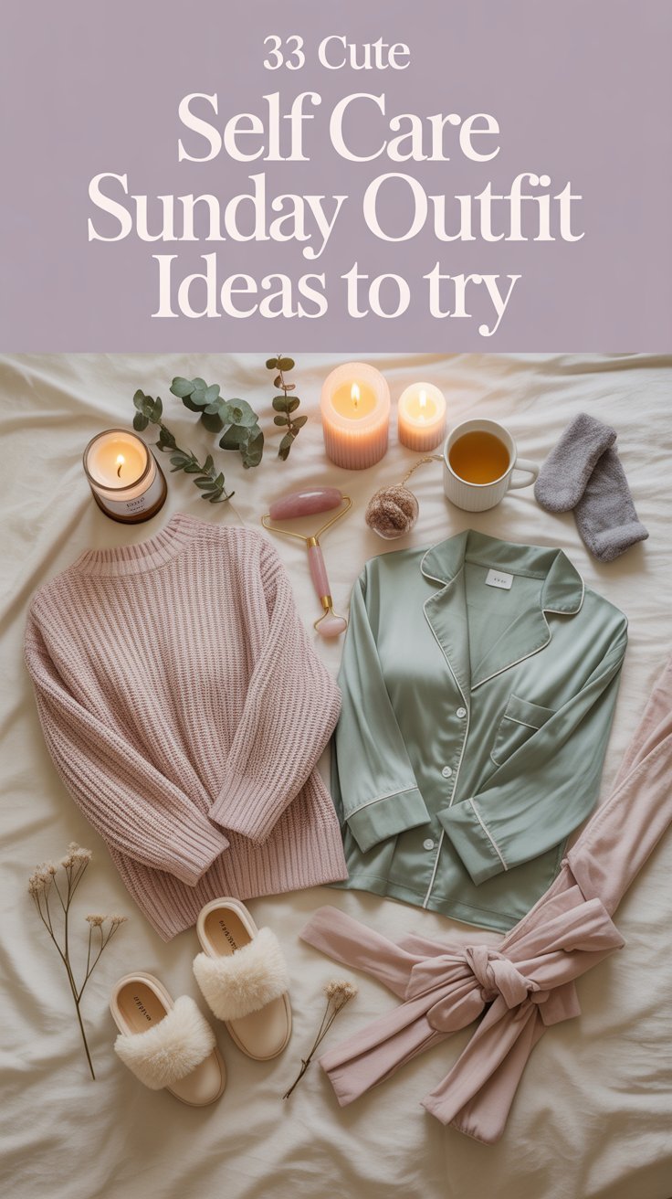 33 Cute Self Care Sunday Outfit Ideas to Try