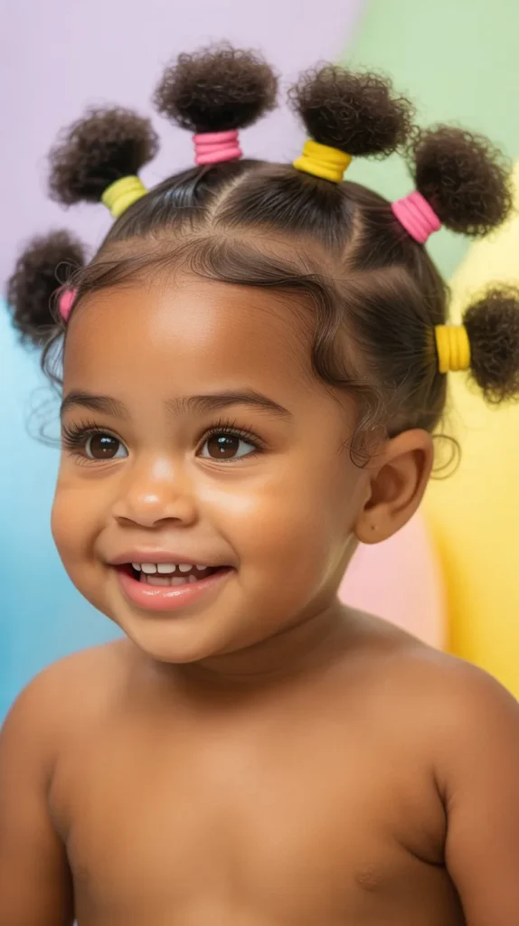 Faux Hawk with Puffs