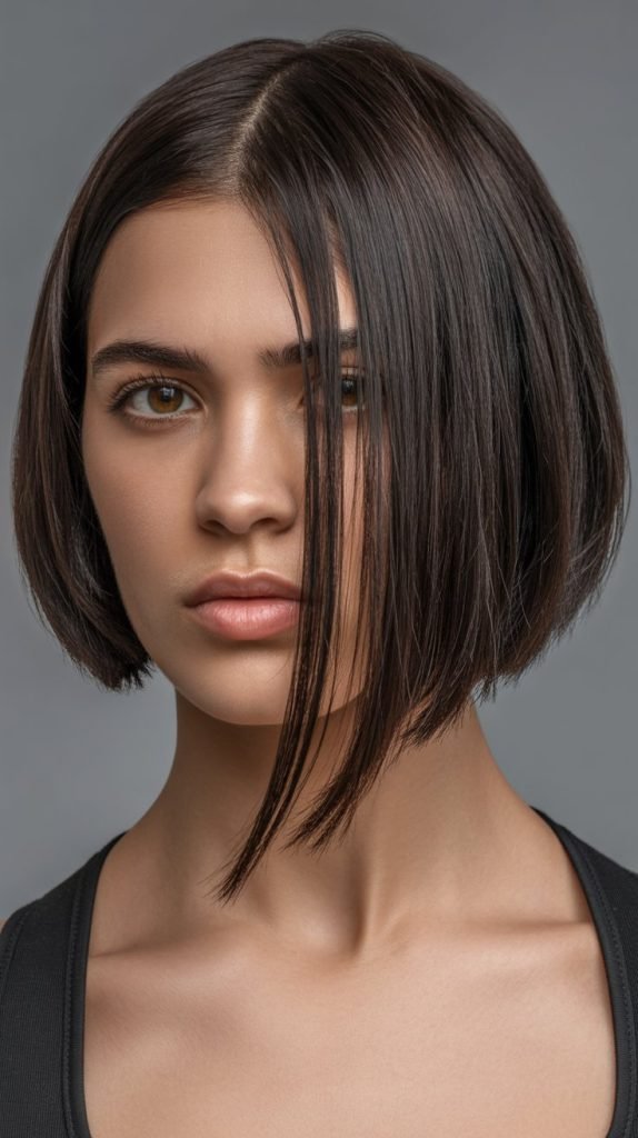 9. Asymmetrical Long Bob